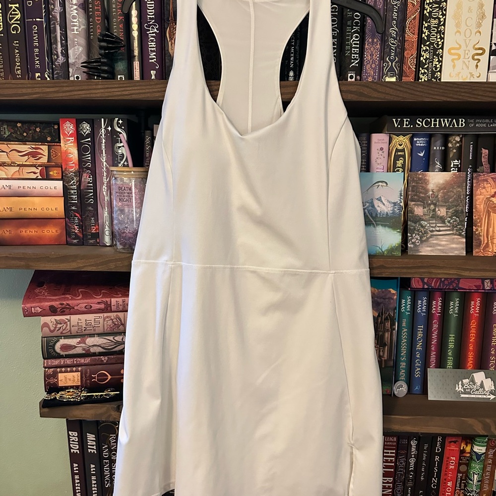 J. Crew White Backless Dress